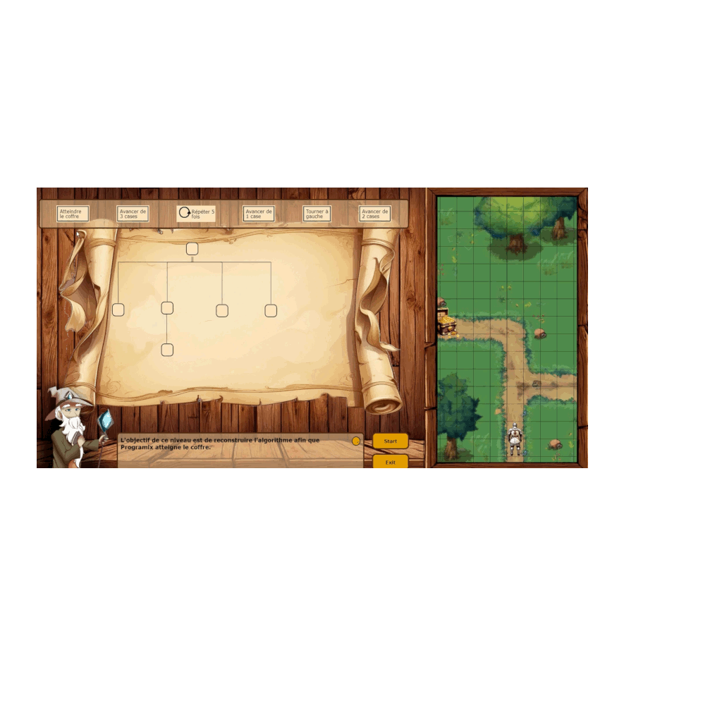 Capture d'écran de l'application