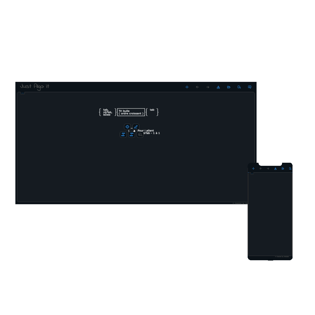 Capture d'écran de l'application